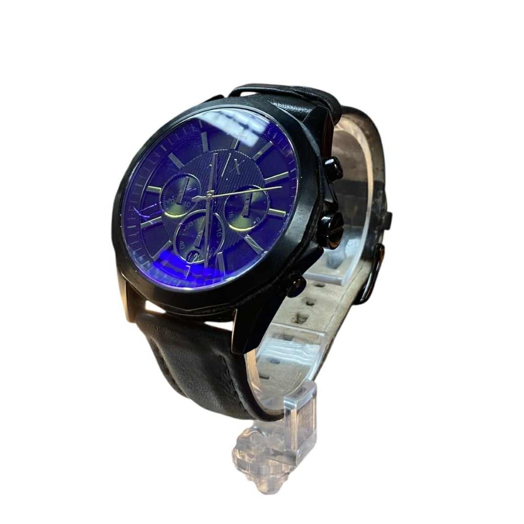 Pre-owned Armani Exchange Mens Watch AX2613 Drexler Chronograph - Own4Less